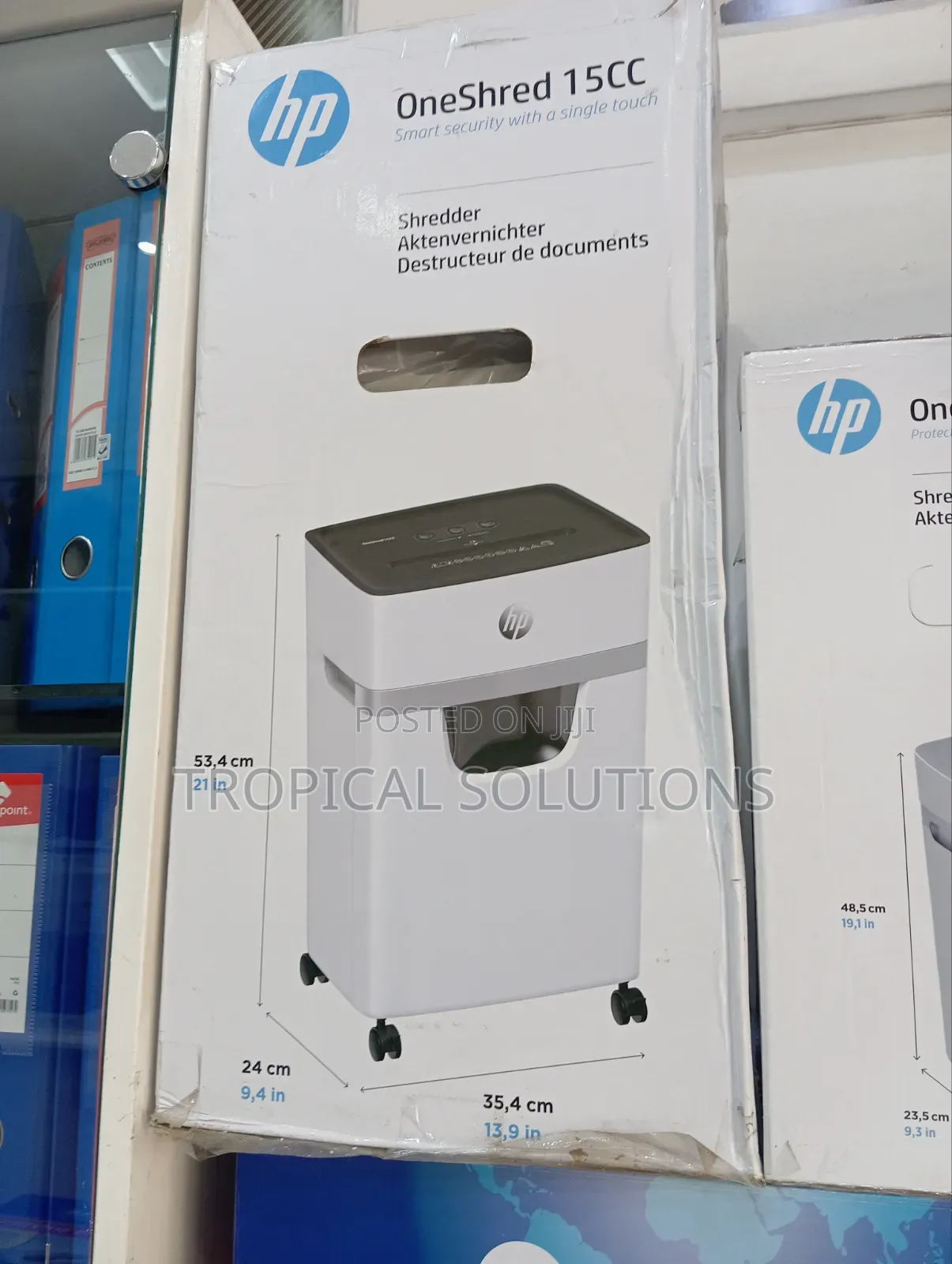 HP One Shred 15cc Available