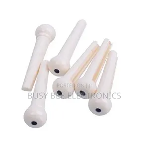 Acoustic Guitar Bridge Pins, Replacement Set for Acoustic Guitar