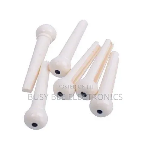Acoustic Guitar Bridge Pins, Replacement Set for Acoustic Guitar