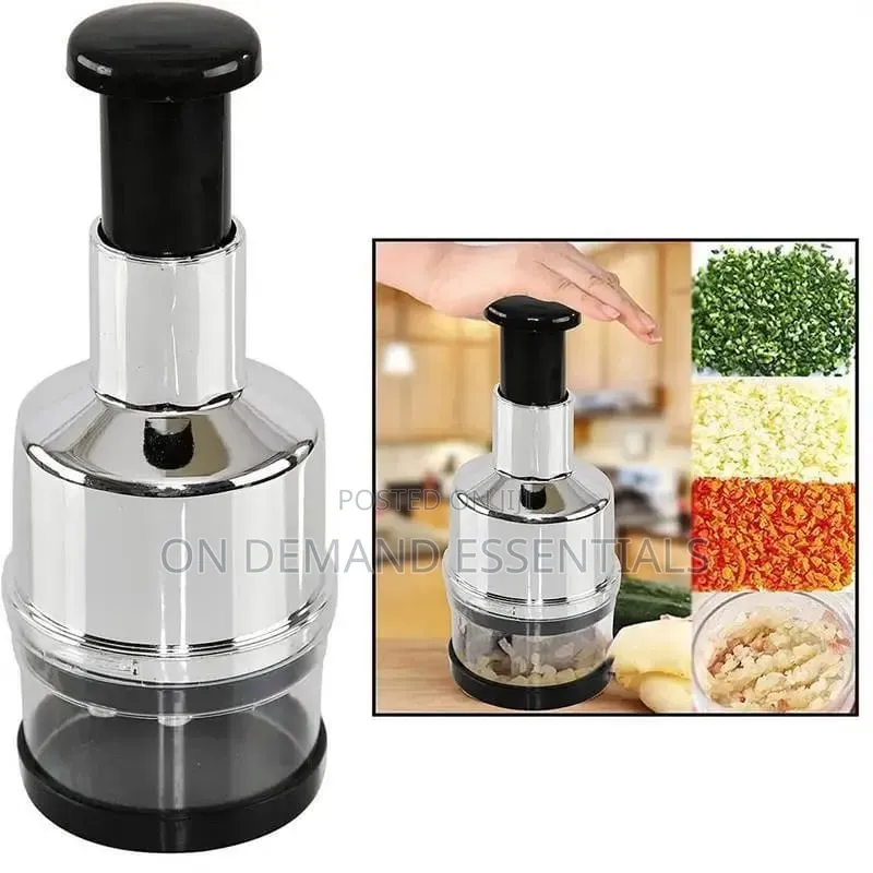 *Manual Garlic Press Squeezer Stainless Steel Garlic Masher
