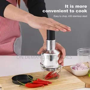 *Manual Garlic Press Squeezer Stainless Steel Garlic Masher