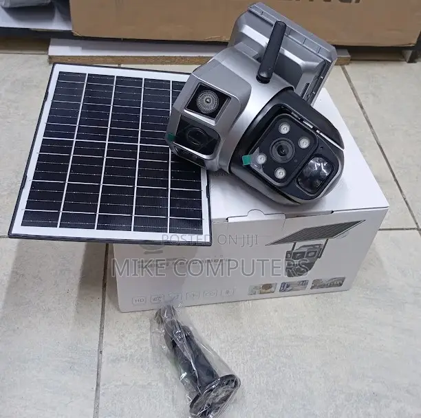 Hd 4mp 4g Fullcolor Duallens Outdoor Use Solar