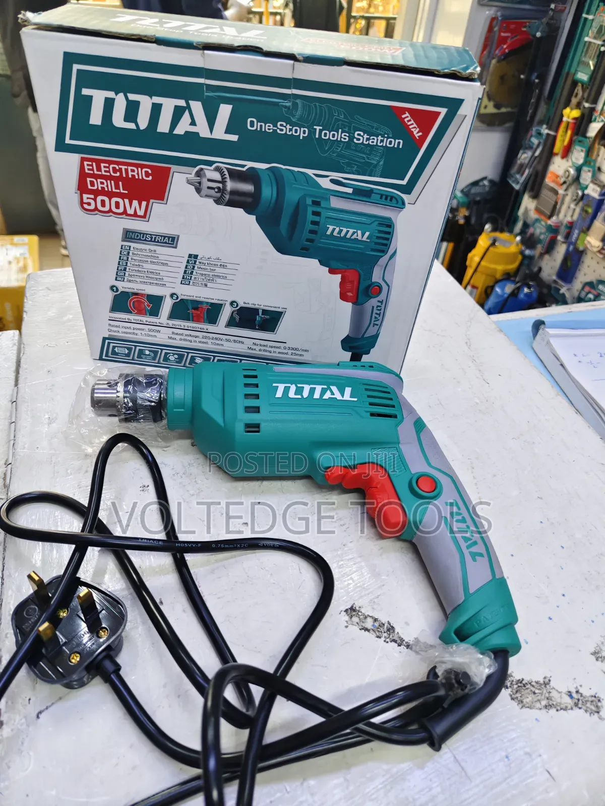 Total 500W Electric Drill