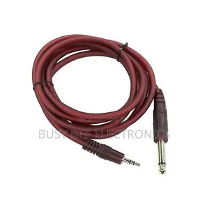 3meters 6.35mm to 3.5mm Male Jack Mono to Mono Audio Instrument