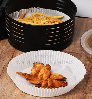 Air Fryer Nonstick Paper Liner Color: White/Cowhide