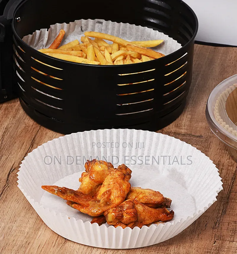 Air Fryer Nonstick Paper Liner Color: White/Cowhide
