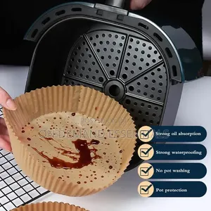 Air Fryer Nonstick Paper Liner Color: White/Cowhide