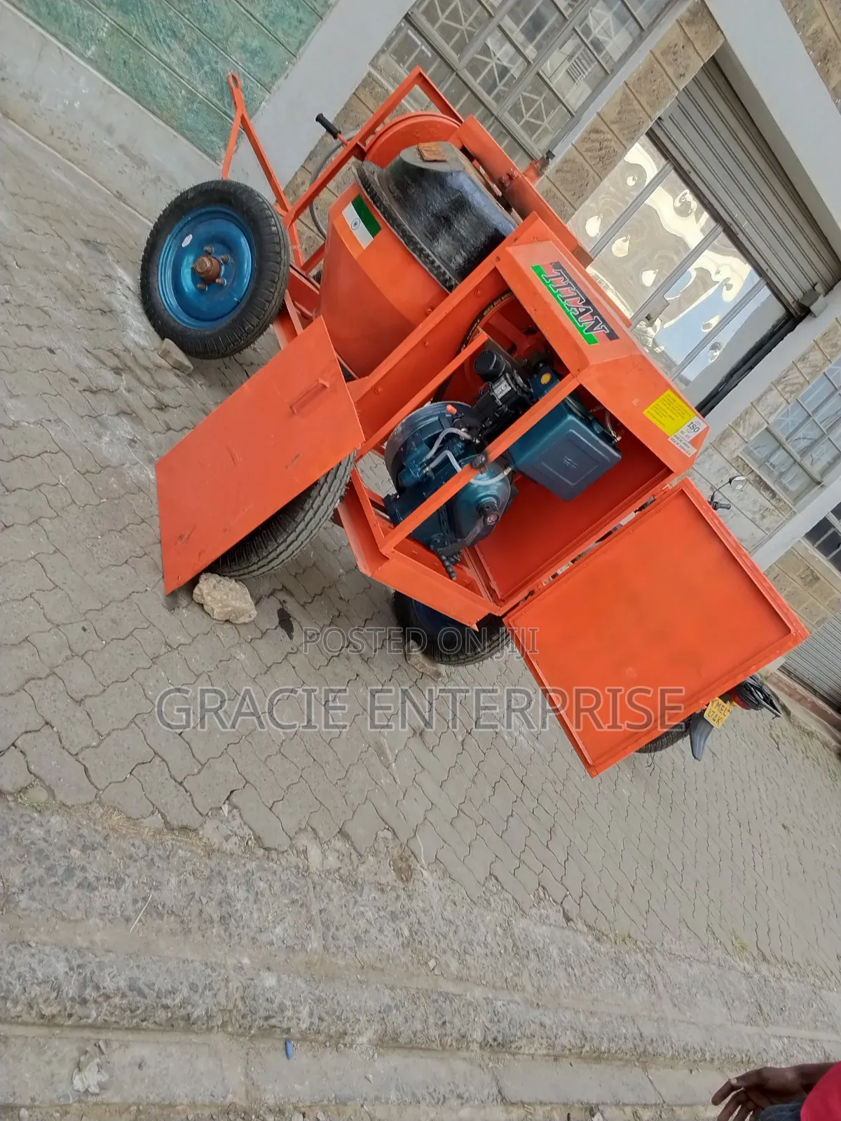 Indian Titan 500-Litre Diesel Concrete Mixer