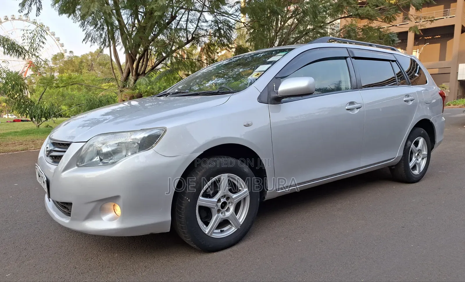 Toyota Corolla Fielder 2011 Silver