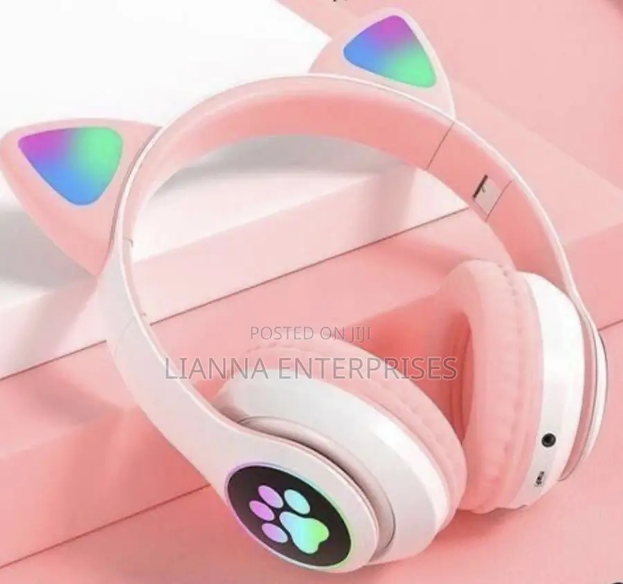 Pink STN-27 Wireless Headphones
