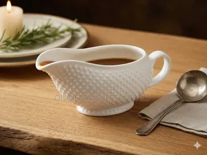 Ceramic Dotted Saucing Jug