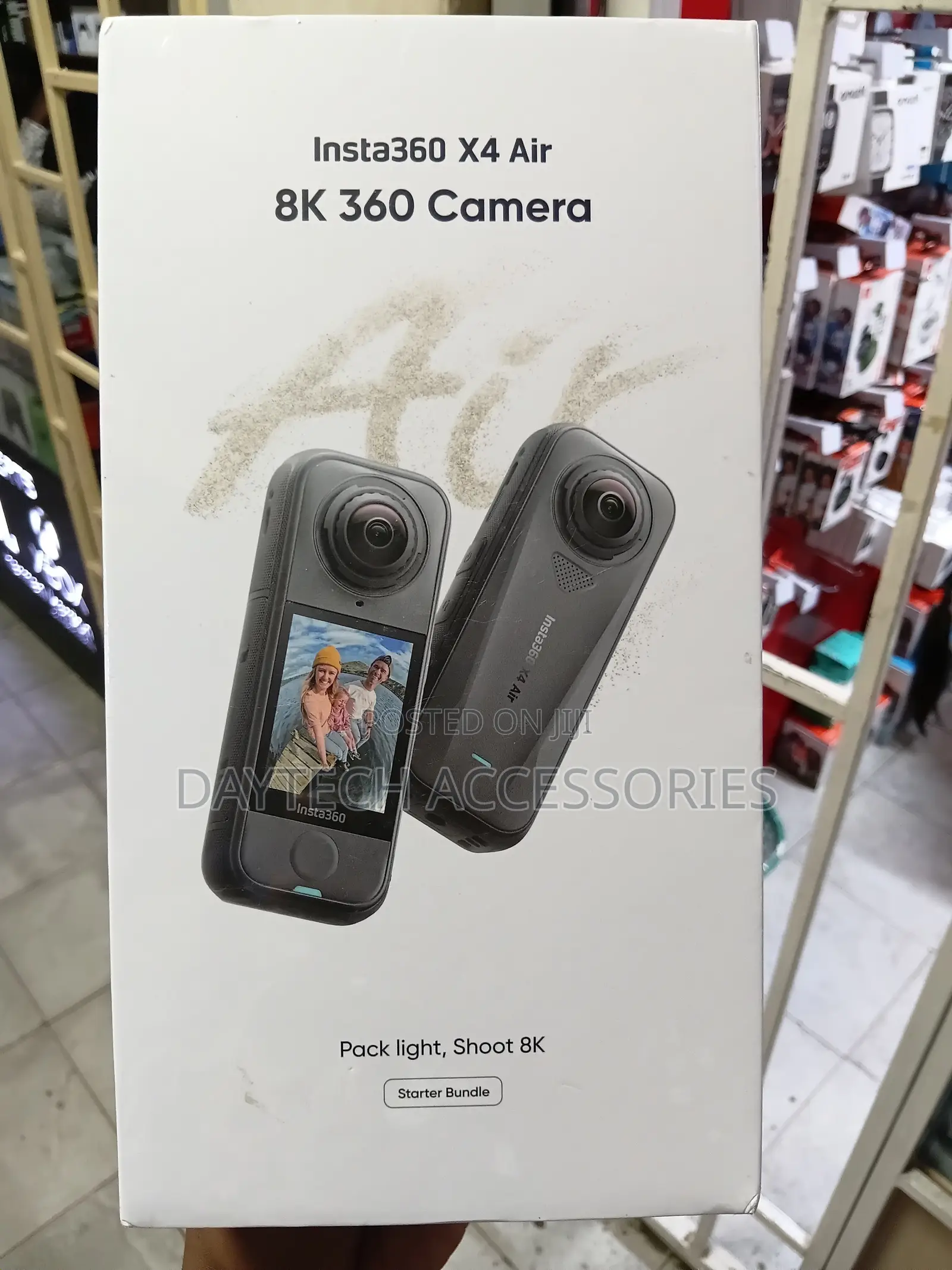 Insta360 X4 Air Starter Bundle an Ultralight 360° Action Camera.