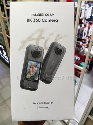 Insta360 X4 Air Starter Bundle an Ultralight 360° Action Camera.