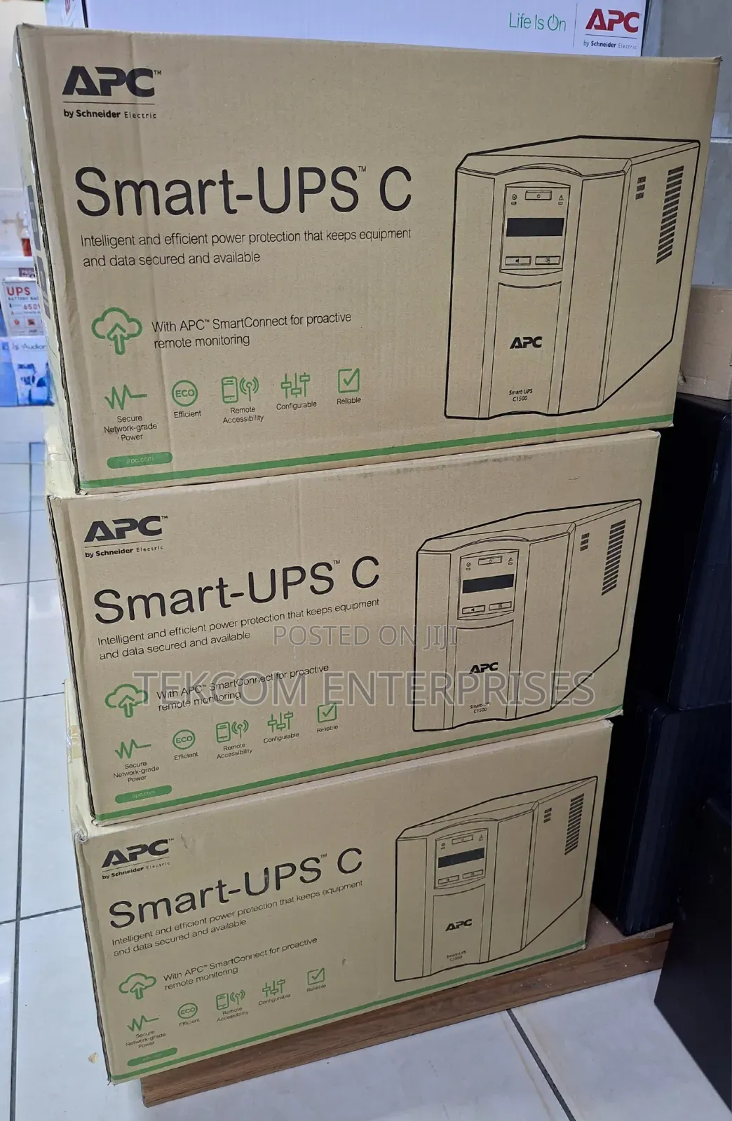 APC Smart-Ups C, Line Interactive, 1500va Smc1500ic
