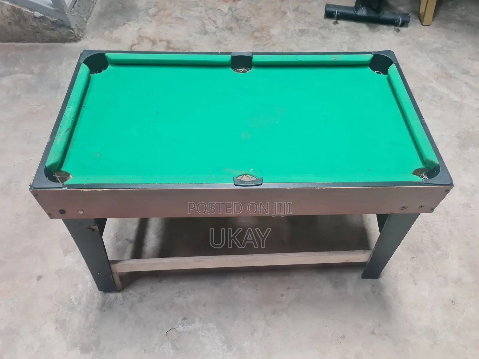 Generic Wood-Finish 3-in-1 Multi-Game Table.