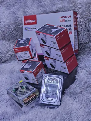 Dahua Complete 4 Camera CCTV System With 4 Channel DVR Storage
