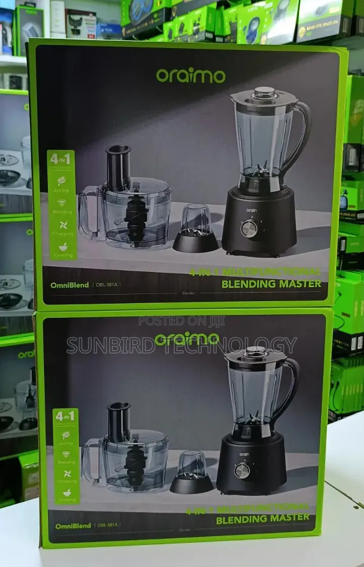 Oraimo Multifunctional 4 in 1 Blending Master Obl-581a Blender.