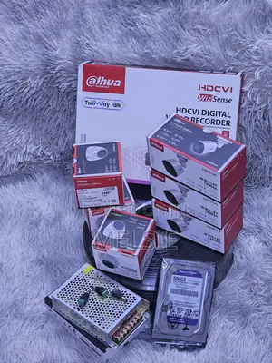 Dahua 4 Camera Hd CCTV Kit With Dvr, 2mp Hd CCTV Kit