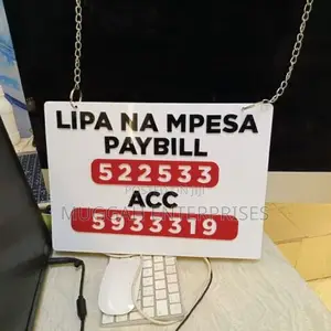 Lipa Na Mpesa Board Printing Branding
