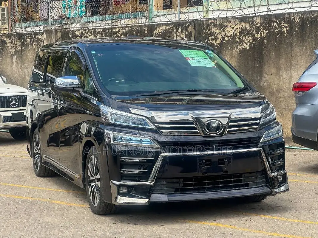 Toyota Vellfire 2.5 Z G Edition 2019 Black