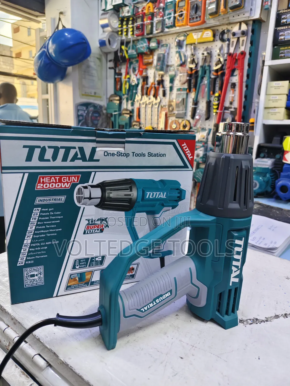 Brand New TOTAL Industrial Heat Gun 2000W – 3 Temperature Settings
