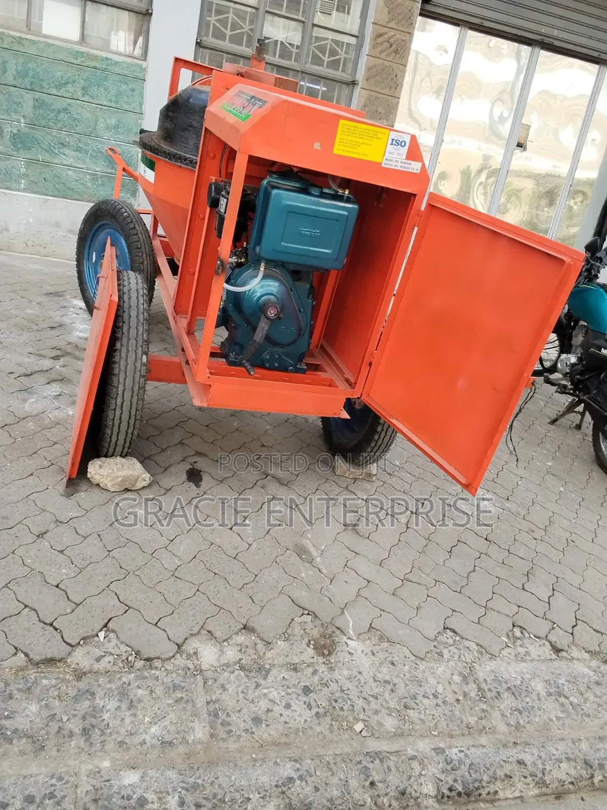 Site-Ready Portable Mixers, Titan Concrete Mixer