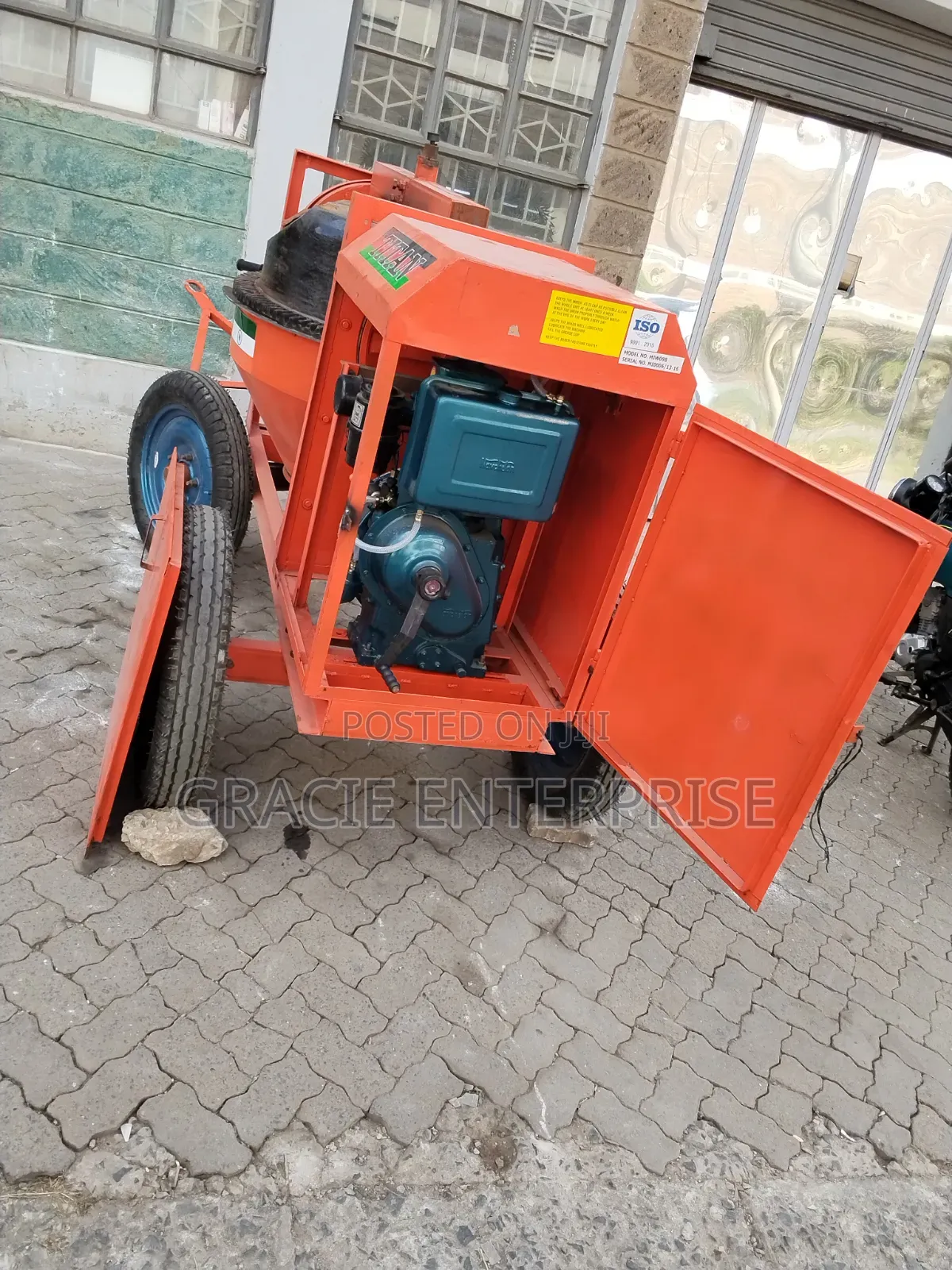 Site-Ready Portable Mixers, Titan Concrete Mixer