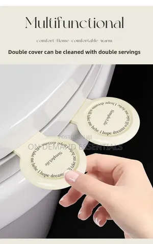 Adhesive Toilet Seat Lid Lifting Device Avoid Touching Toilet Opener