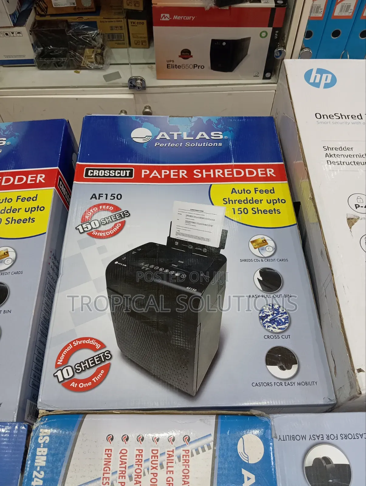 Atlas AF150 Paper Shredder