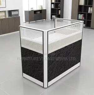 Workstation; 1 Person Modular Working Station With Storage
