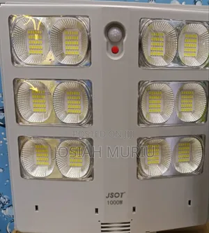 1000w Grey Solar Streetlight + Pole
