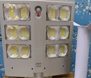 1000w Grey Solar Streetlight + Pole