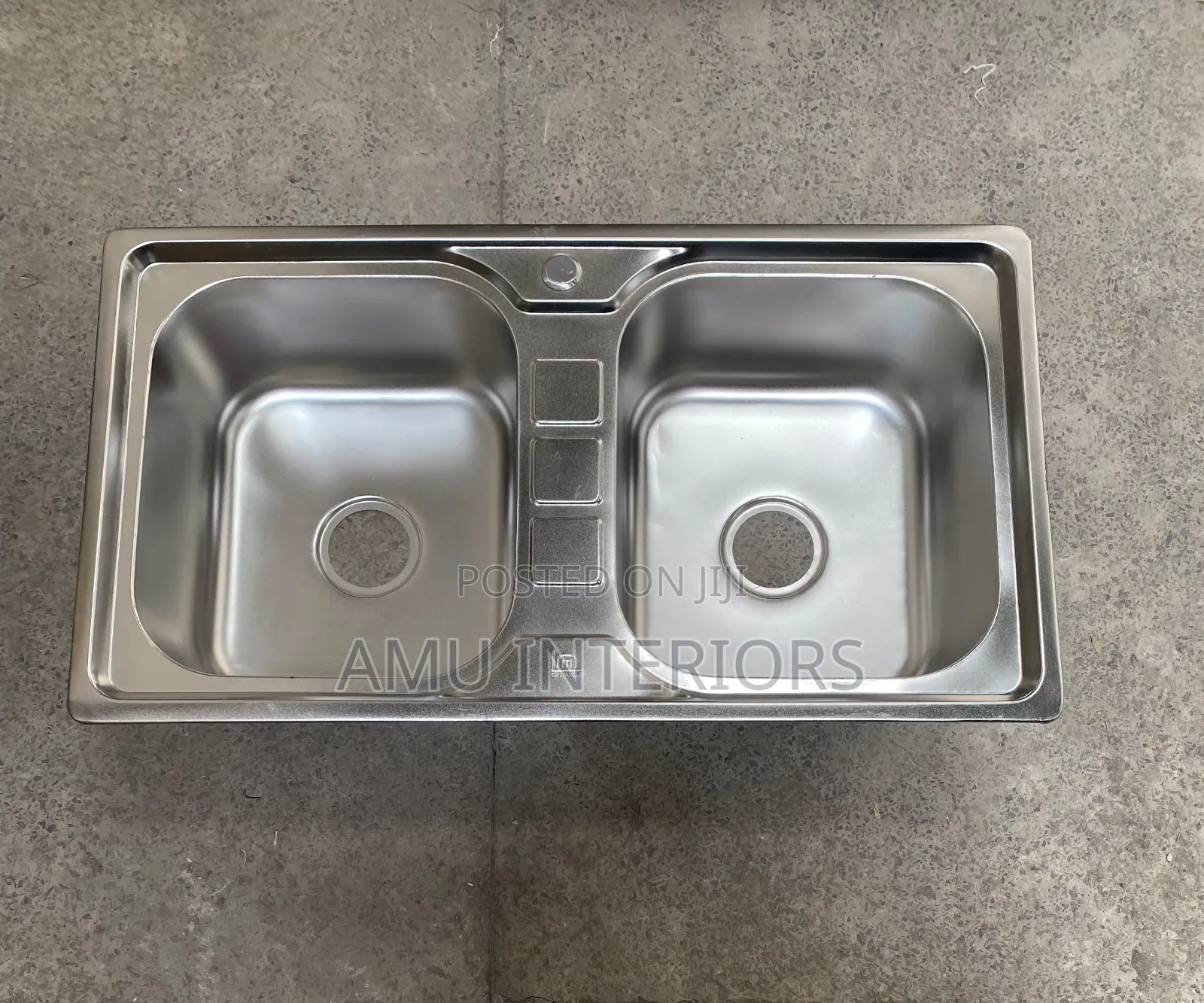 Stainless Steel Double Bowl Kitchen Sink Heavy Gauge