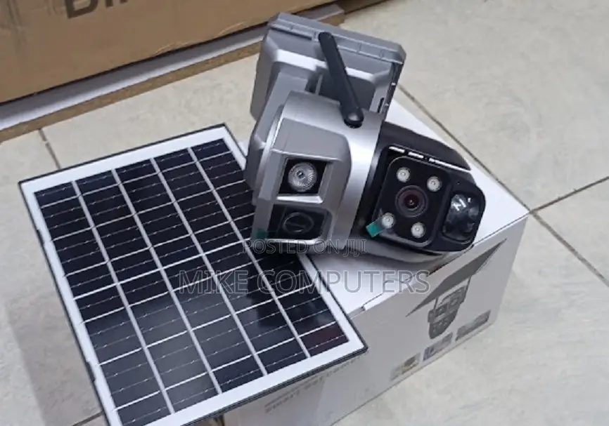 4g Dual Lens Solar Camera Two-Way Audio for Real-