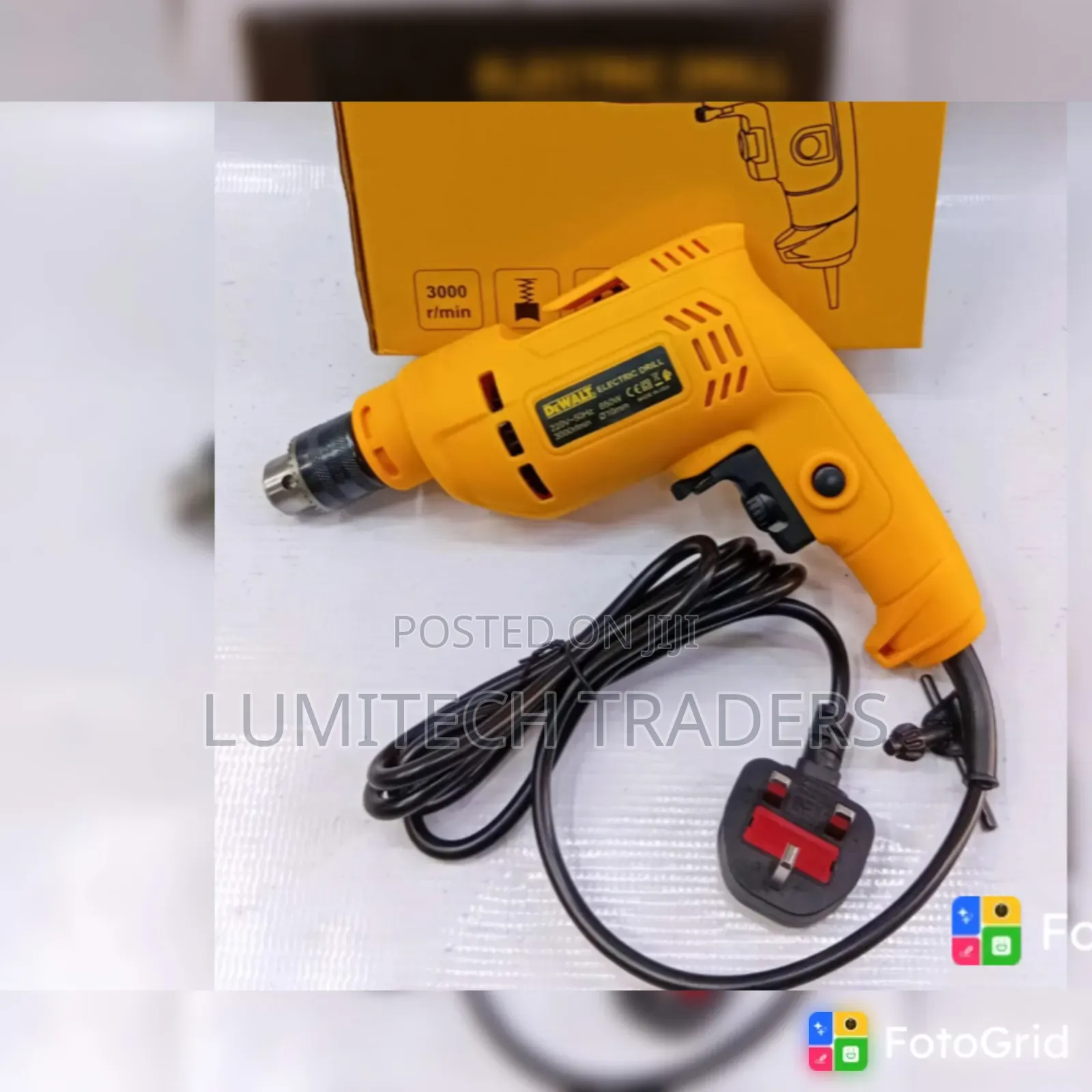 DeWalt Corded Drill 650W