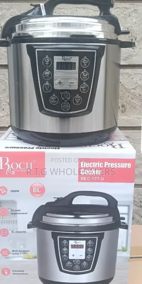 6 Litres Pressure Cooker at 