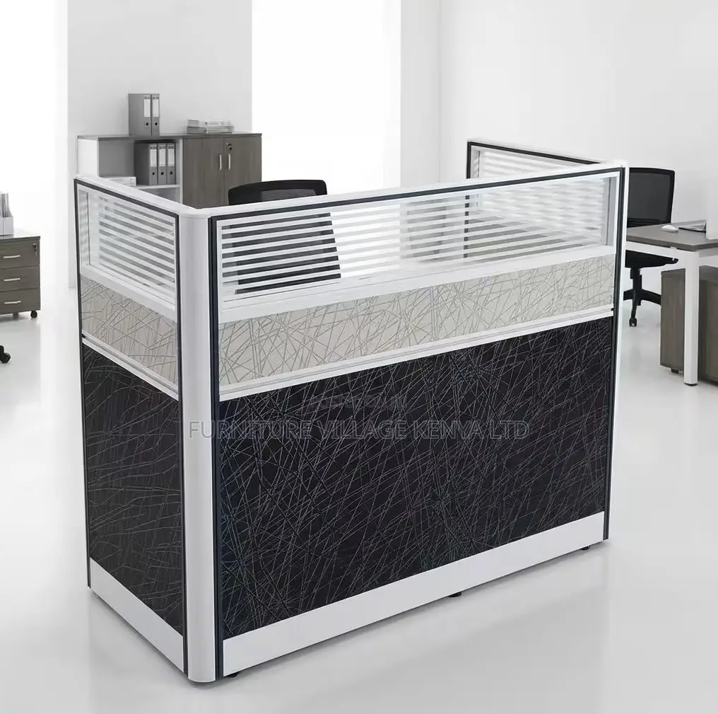 Workstation; 1 Person Modular Working Station With Storage