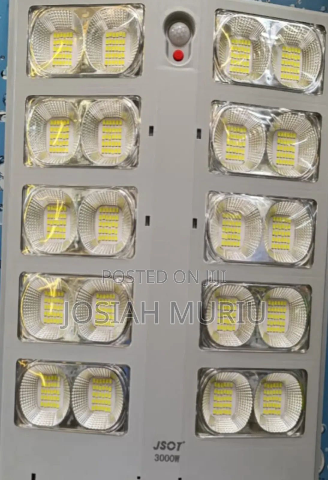 3000w Grey Solar Streetlight+ Pole