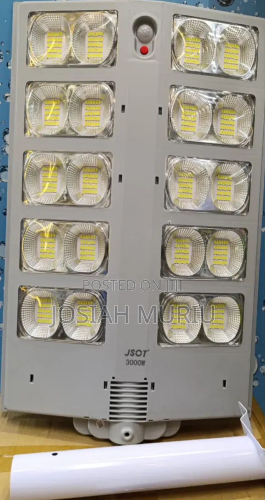 3000w Grey Solar Streetlight+ Pole