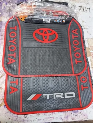 Toyota Red and Black Branded Floor Matts