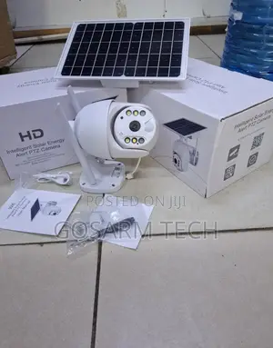 UBOX 4G Solar PTZ Security Camera, Single Lens Outdoor CCTV Camera