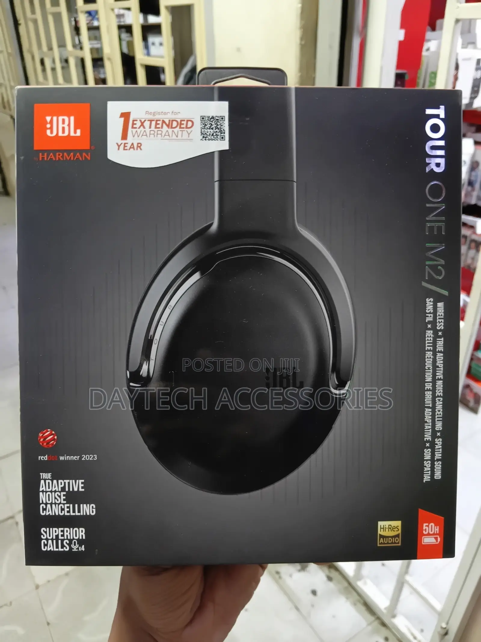 JBL Tour One M2 Wireless Over-Ear Headphones With ANC Technology .
