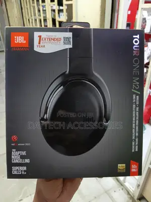 JBL Tour One M2 Wireless Over-Ear Headphones With ANC Technology .