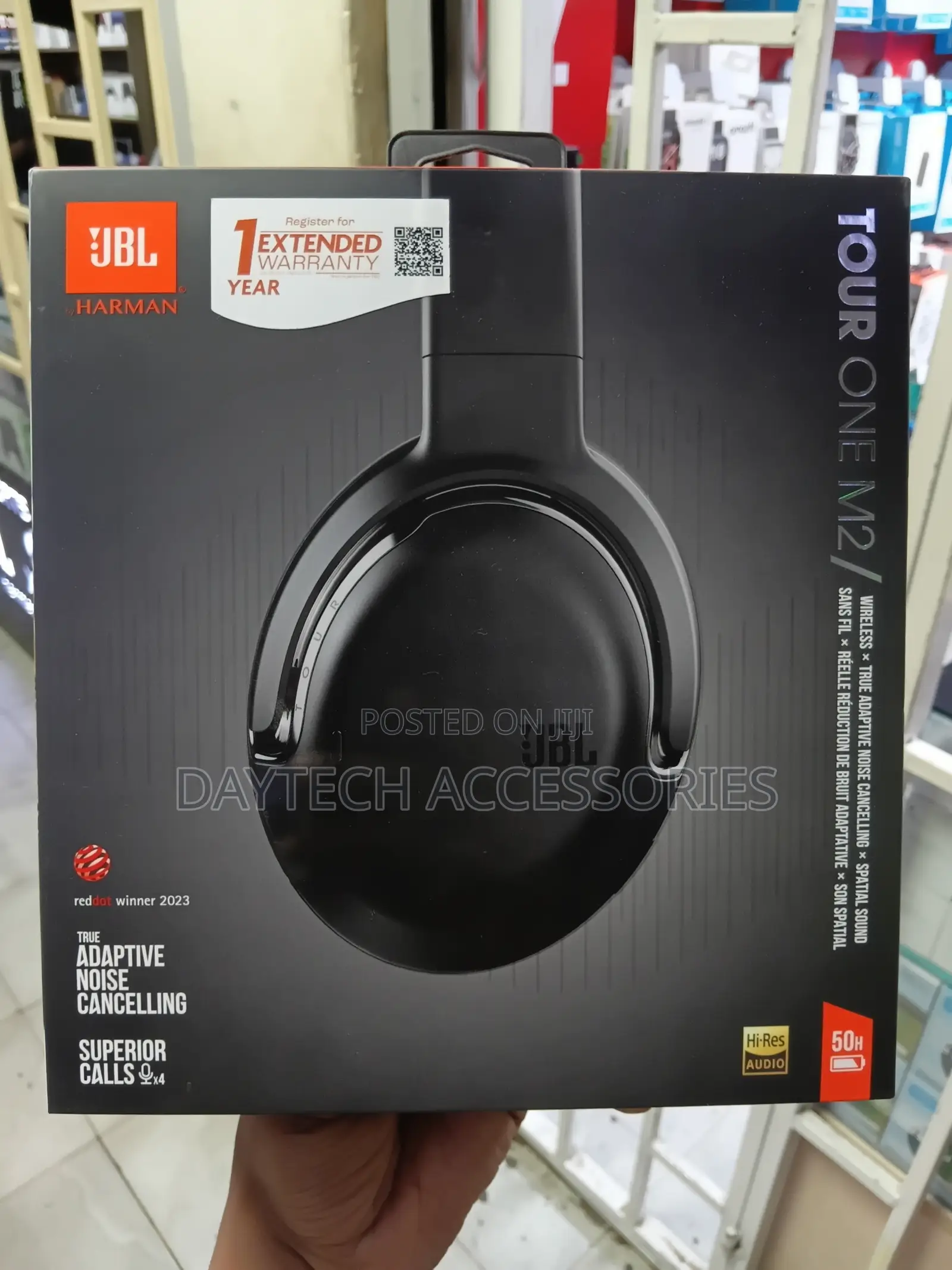 JBL Tour One M2 Wireless Over-Ear Headphones With ANC Technology .