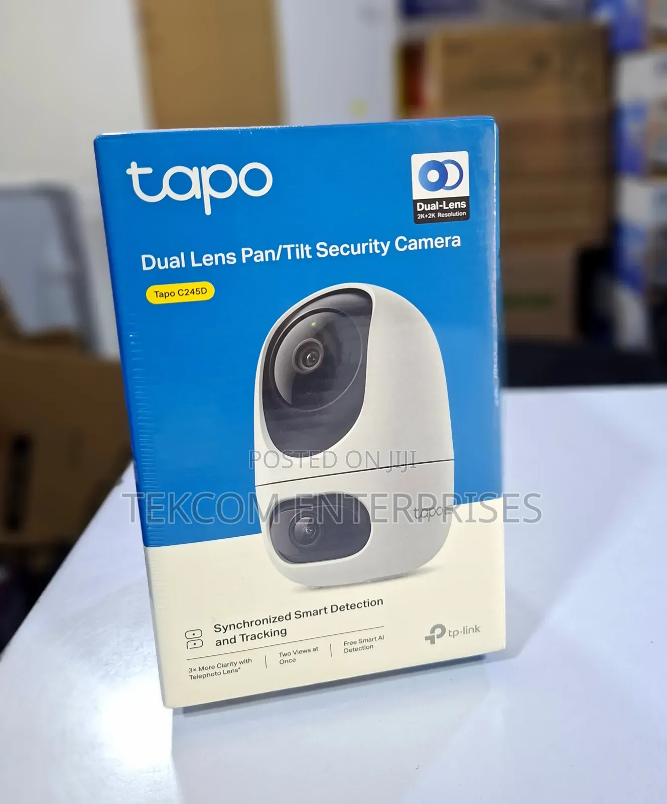 Tapo C245D Dual Lens Security Camera | Tp Link Tapo CC425D
