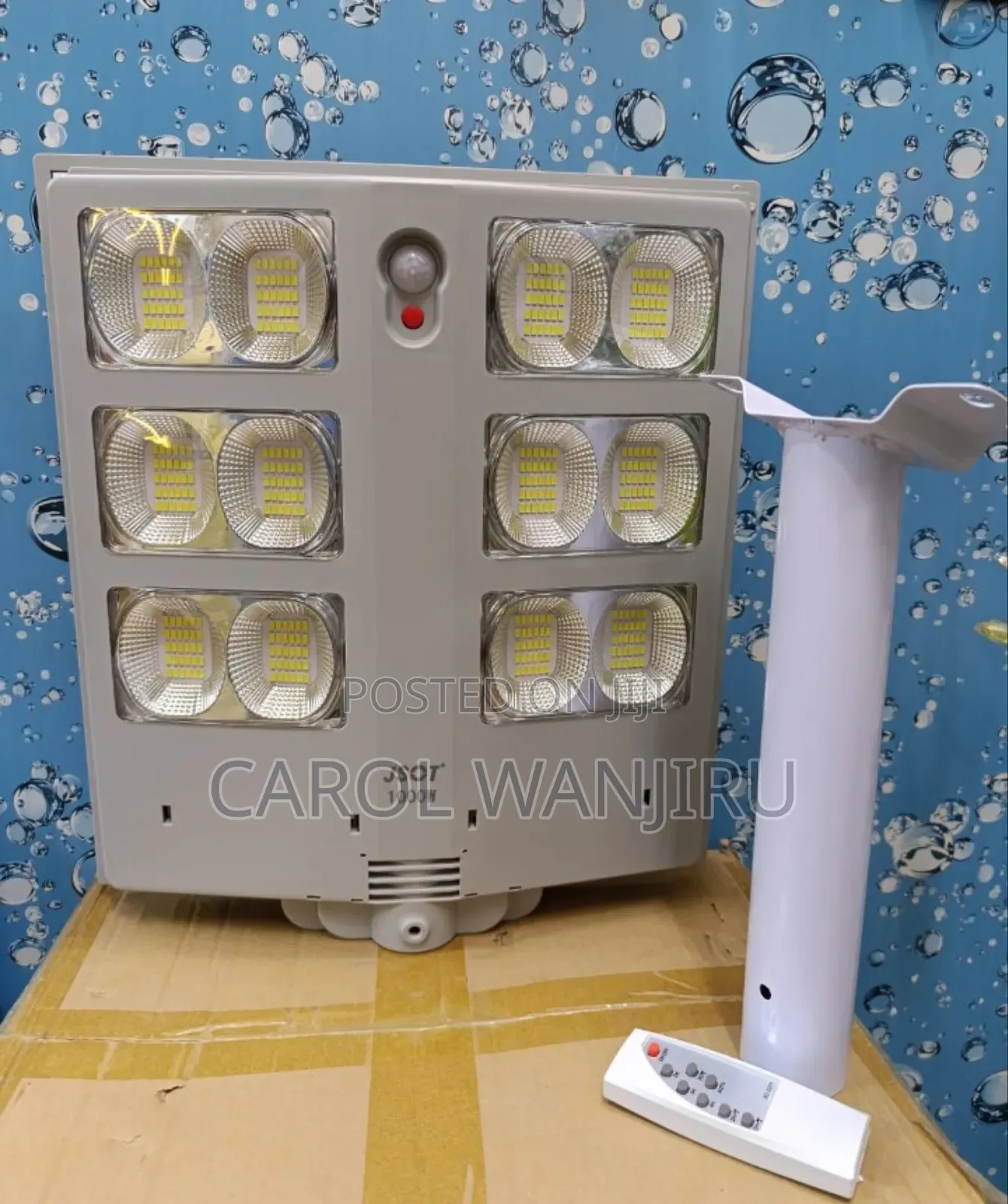 New 1000W Grey Solar Street Light + Pole/1000w Soler Streetlight