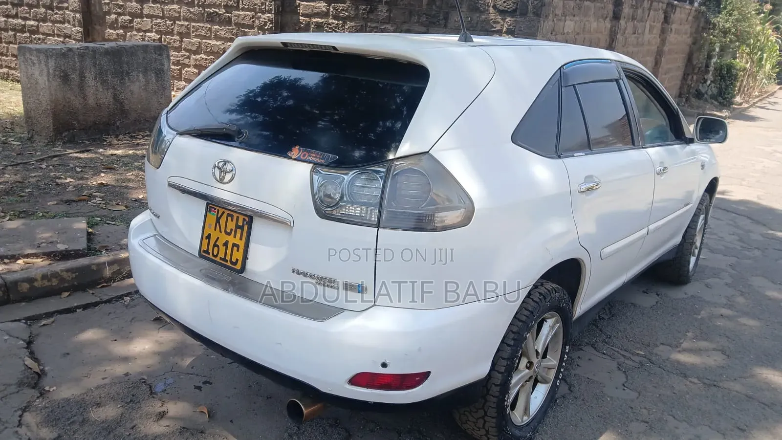 Toyota Harrier 2010 White