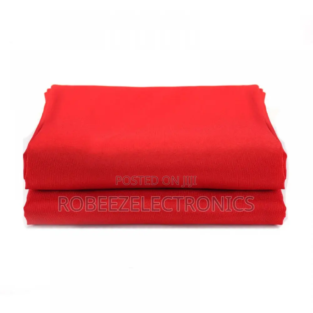 2m X 3m Background Cotton Muslin Cloth (Red)