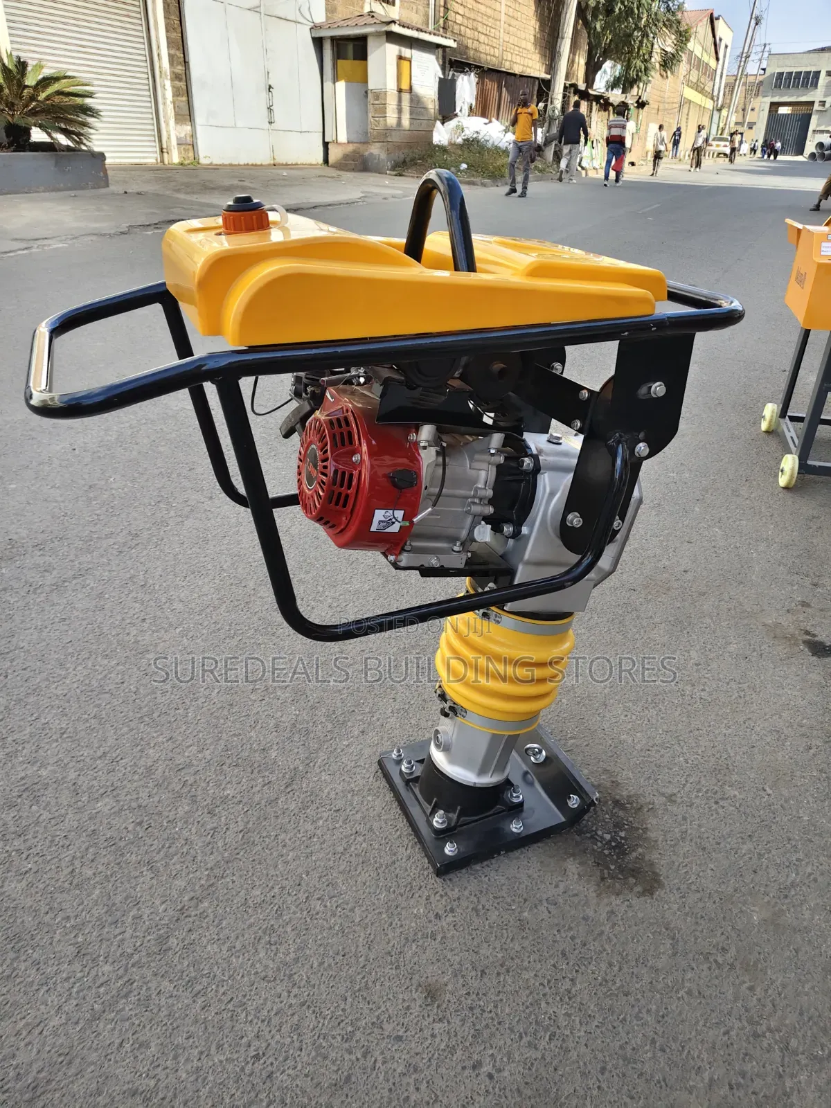 Heavy -Duty Petrol Powered Tamping Rammer/Soil Compactor.