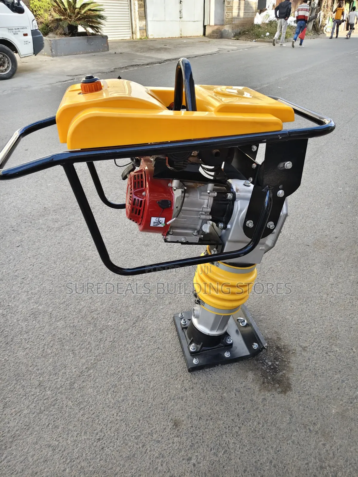 Heavy -Duty Petrol Powered Tamping Rammer/Soil Compactor.